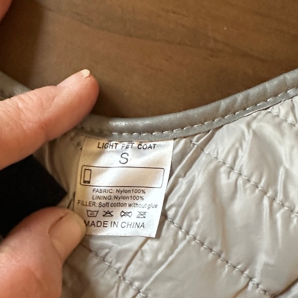 Pink Quilted Dog Vest - Picture 4 of 4